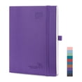 thumbnail image 1 of POPRUN Academic Planner 2026-2027, 6.5"x8.5", Weekly and Monthly Calendar (Jul.26-Jun.27), Flexible Cover, Monthly Tabs, 100 GSM Paper - Purple, 1 of 8
