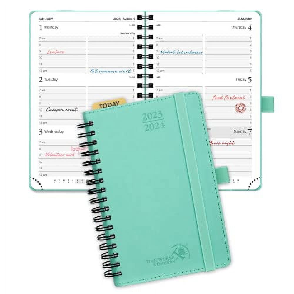 POPRUN Planner 20232024 Pocket Size (4.5'' x 6.25'') Academic Year