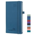 thumbnail image 1 of POPRUN Pocket Planner 2026-2027, 3.5" x 6.5", (Aug 26-Dec 27) Academic Pocket Calendar for Purse with Storage Pocket, Vegan Leather Hardcover - Night Sky Blue, 1 of 6