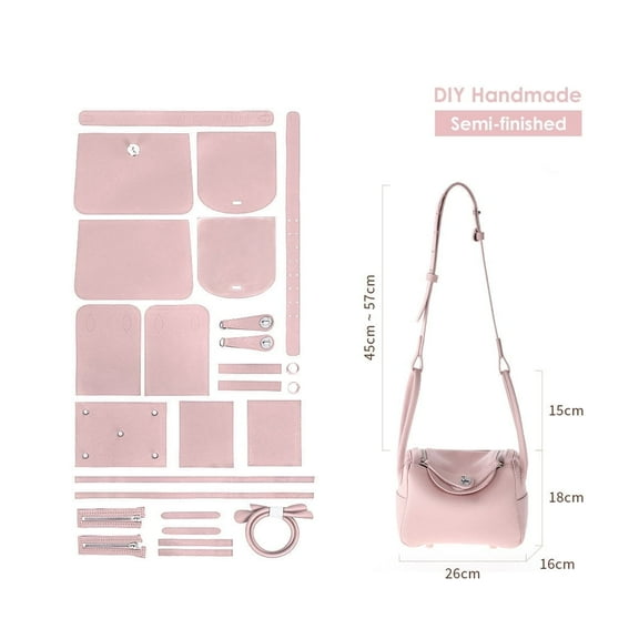 POPSEWING Handbag Leather DIY Bag Kit for Women Gift