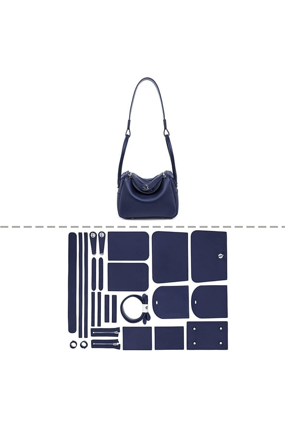 Leather Bag Handmade Handbags DIY Kit for Female Gift