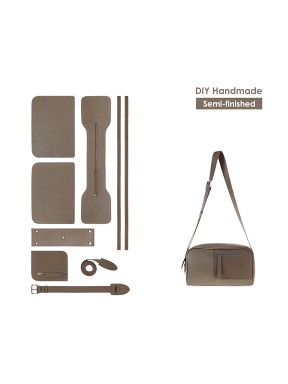 Leather DIY Bag Making Kit Men's On Body Bag Anniversary Gift