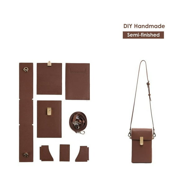 POPSEWING Phone Bag Making DIY Leather Kit