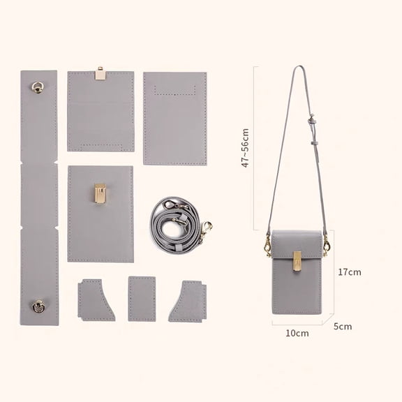 POPSEWING Phone Bag Making DIY Leather Kit