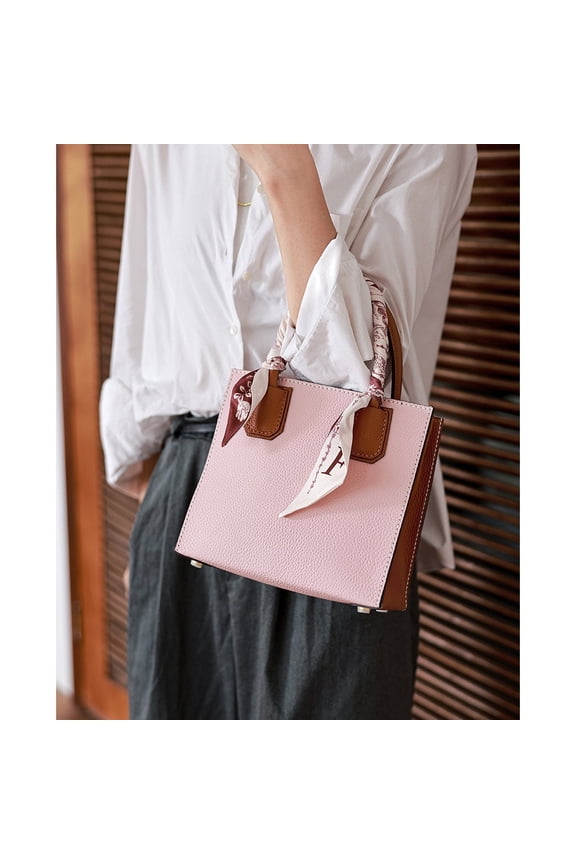 Top Grain Leather Mini Tote Handbag DIY Kit