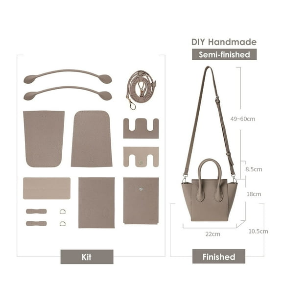 POPSEWING Wings Handbag DIY Leather Bag Kits