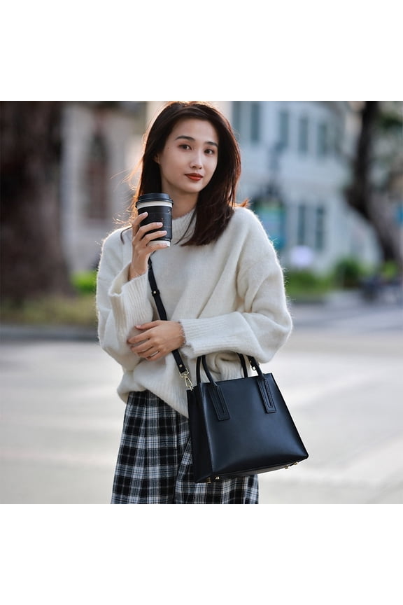 Women Top Handles Handbag Leather DIY Kit
