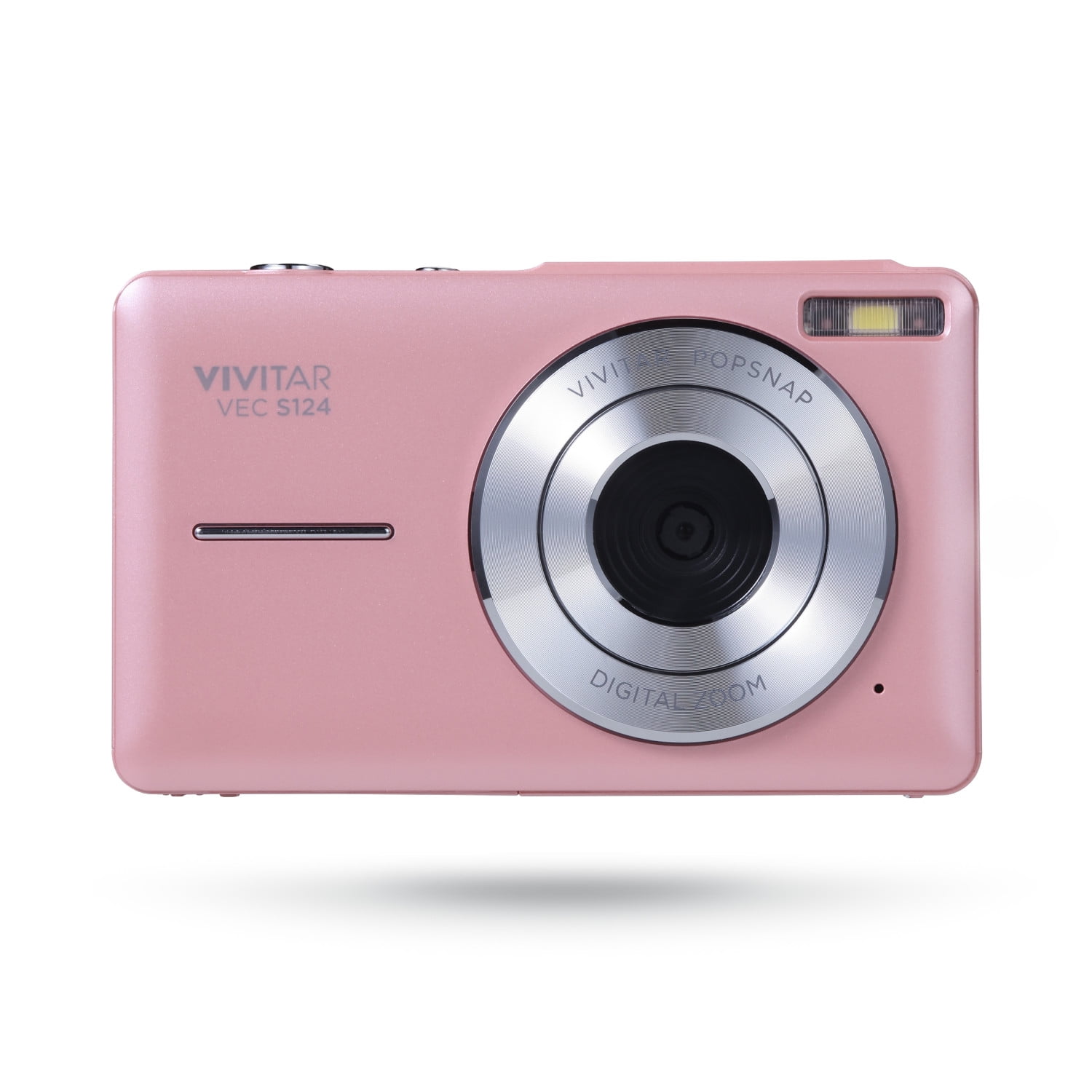 Vivitar Popsnap Digital Camera, Pink, 16x Zoom, 10