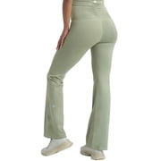POPSUGAR Flare Leggings for Women , Bell Bottoms High Waisted Yoga Pants Women With Pocket SCOUT XSMALL