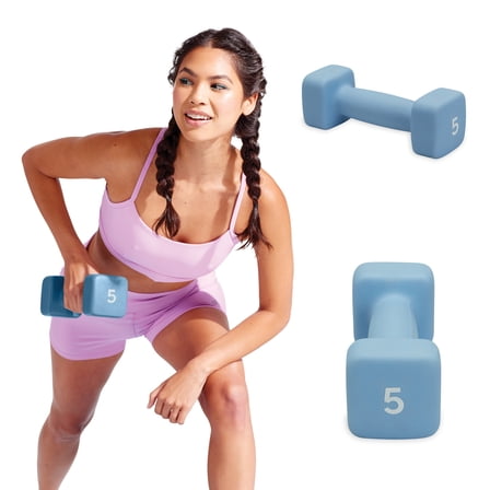 Popsugar Neoprene 5lb Dumbbell, Single