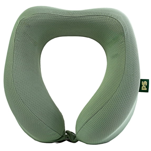 Popsugar Travel Neck Pillow - Lightweight Memory Foam Neck Pillow for Sleeping and Travelling