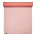 thumbnail image 1 of Popsugar 6mm PVC Printed Oval-Stripe Pink Rose Yoga Mat, 24x68 Inch, 1 of 7