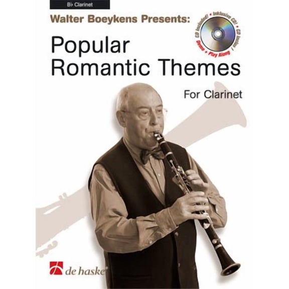 POPULAR ROMANTIC THEMES CLARINET BOOK AND CD