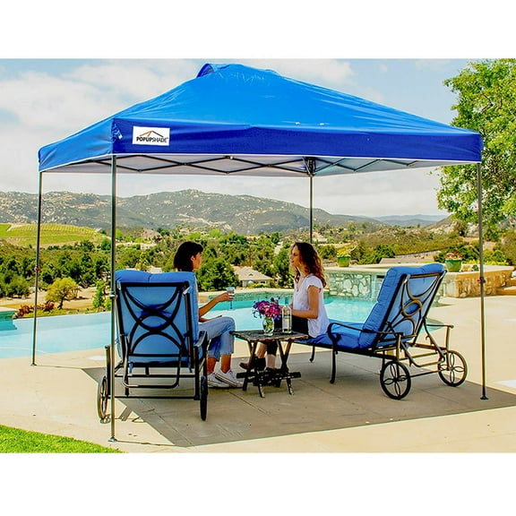 POPUPSHADE 10x10 Instant Canopy with POPLOCK One-Person Setup