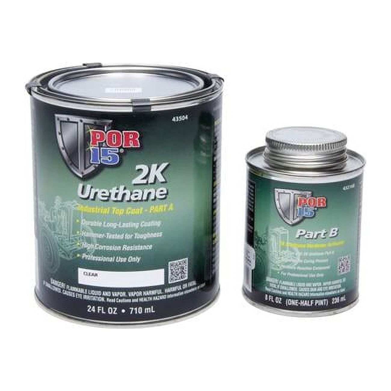 POR15 43504, 2K Urethane Gloss Clear Kit