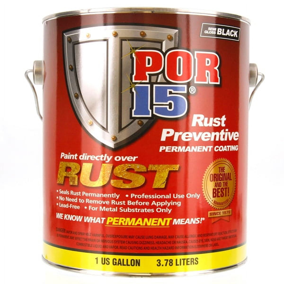 POR-15 - Rust Preventive Gloss Black Gallon 45001