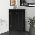 PORKISS Bathroom Corner Storage Triangle Floor Storage