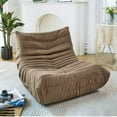 thumbnail image 1 of PORKISS Bean Bag Chair for Teens Adults, Big Comfy Chair Sofa for Bedroom Living Room Fireside, Single Sofa Lounger Memory Foam Chair, Matte Brown, 1 of 1