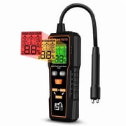 porometisto ft01 brake fluid tester ft01, 8.5-inch corrosion-resistant flexible gooseneck probe, compatible with dot3 dot4 dot5.1, pen-style tester with light, data hold & backlight alarm for automob