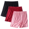 thumbnail image 1 of POROPL 3 Pack Women's Shorts Summer Elastic Waist Loose Sports Shorts Thin Short, 1 of 2