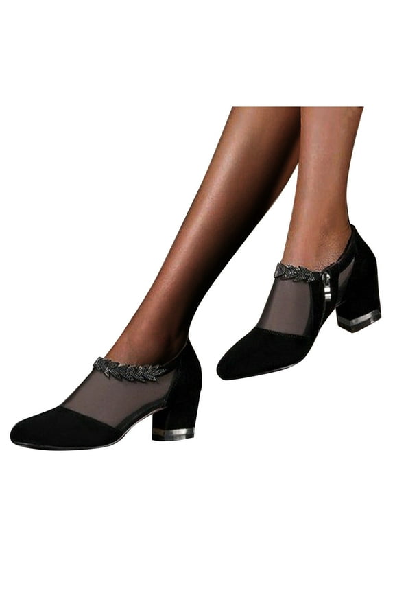 Boots for Women Ankle Fashion Summer High Heel Side Mesh Sandals Shoes,Boots for Women Size 8.5