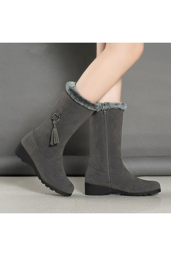 Boots for Women Ankle Non Slip Zip Up Shoes,Womens Boots Size 5