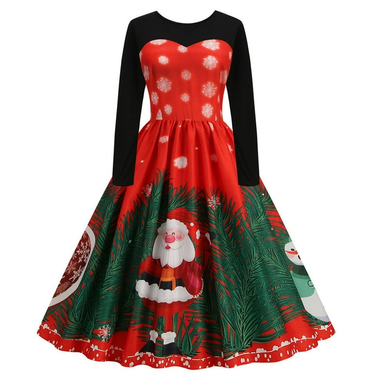 Girls plus size christmas dresses hotsell