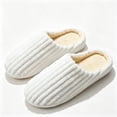 thumbnail image 1 of POROPL House Slippers for Women,Fuzzy Slippers Warm Soft Indoor Non-Slip Quiet Sole House Shoes, 1 of 5