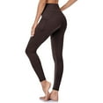 thumbnail image 1 of POROPL Leggings for Women High Waisted Soft Slim Tummy Control Leggings with Pockets Yoga Size S-L, 1 of 3
