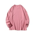 thumbnail image 1 of POROPL Men Sweatshirts Pullover Cotton Crew Neck Long Sleeve Sweatshirts Casual Plain Fall Sweatshirts, 1 of 9