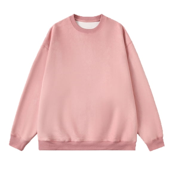 POROPL Mens Sweatshirts Cotton Crew Neck Long Sleeve Sweatshirts Casual Plain Pullover Tops