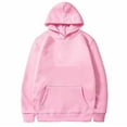 thumbnail image 1 of POROPL Plain Sweatshirts for Women Crew Neck Long Sleeve Pullover Tops, 1 of 2
