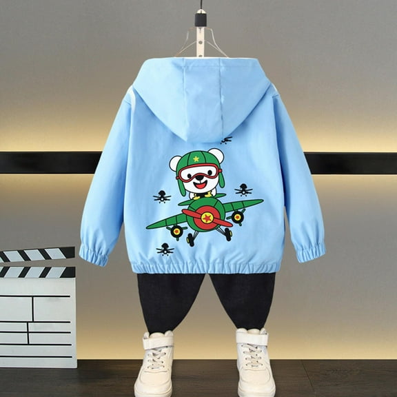 POROPL Rain Jacket Girls Lightweight Spring Thin Casual Windbreaker Jacket