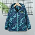 thumbnail image 1 of POROPL Rain Jacket for Boys Lightweight Windproof Spring Thin Fleece Windbreaker Jacket, 1 of 7
