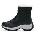 thumbnail image 1 of POROPL Snow Boots For Women Thick Soled High Top Velvet Warm Non Slip Shoes Boots for Rollback, 1 of 6