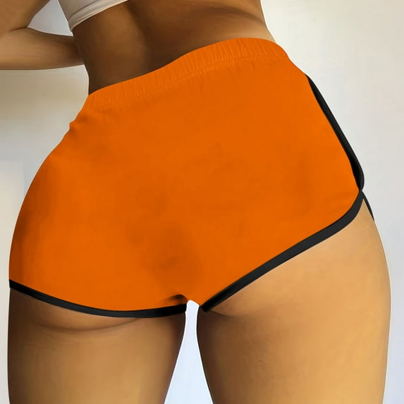 POROPL Summer Shorts for Women Fashion High Waist Casual Shorts