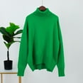 thumbnail image 1 of POROPL Sweaters for Women Crew Neck Sweater Oversized Knitted Size S-L, 1 of 3