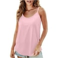 thumbnail image 1 of POROPL Tank Tops Womens Adjustable Spaghetti Straps Scoop Neck Loose Fit Tunic Tops Size S-XXL, 1 of 6
