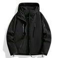 thumbnail image 1 of POROPL Waterproof Rain Jacket Women Lightweight Windproof Hooded Spring Thin Windbreaker Jacket, 1 of 3