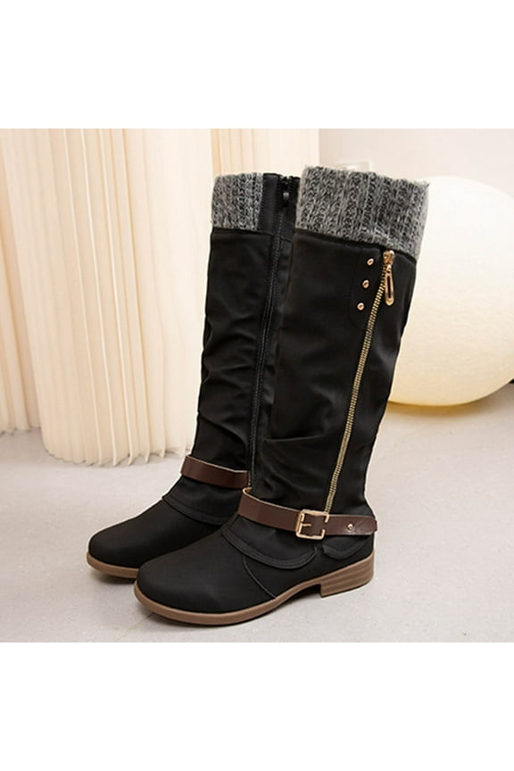 Wide Mid-Calf Boots for Women Comfort Womens Winter Chelsea Boots Mom Christmas for Fall Shoes for Women 2022 Boots