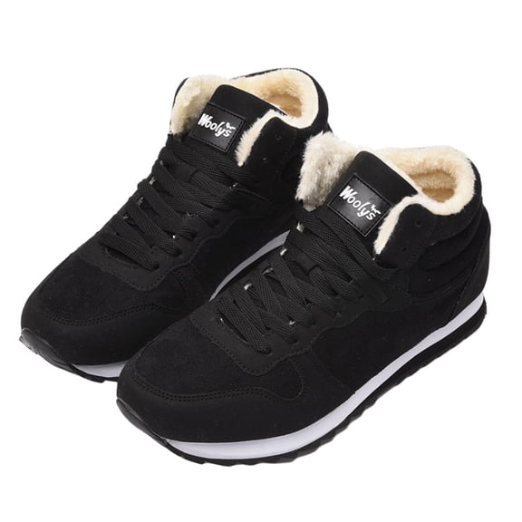 POROPL Winter Boots for Women Autumn Womens Ladies Cowboy Boots for Women Slip-on Non Slip Shoes for Women Flat