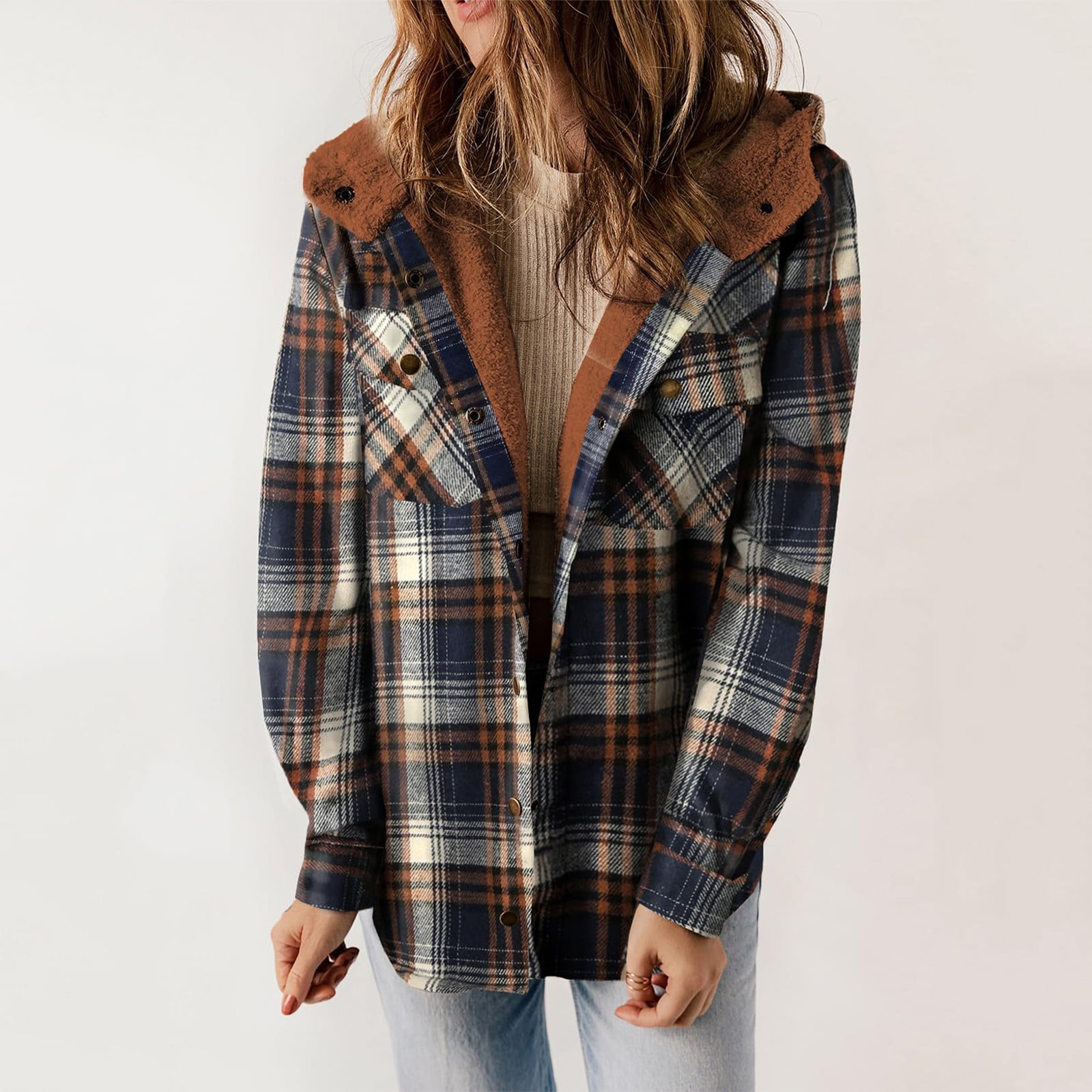 Leather jacket with plaid shirt hotsell