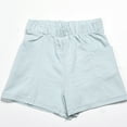 thumbnail image 1 of POROPL Women Summer Shorts Linen High Waist Casual Loose Wide Leg Shorts Thin Short, 1 of 5