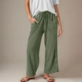 thumbnail image 1 of POROPL Women Sweatpants Wide Leg Elastic Bottom Pants with Pockets Size S-XXL, 1 of 9