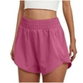 thumbnail image 1 of POROPL Womens Active Shorts with Pockets,High Waisted Elastic Loose Running Shorts, 1 of 7