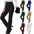 thumbnail image 1 of POROPL Womens Dress Pants,Business Casual Work Pants with Pockets High Waist Stretchy Trousers, 1 of 8