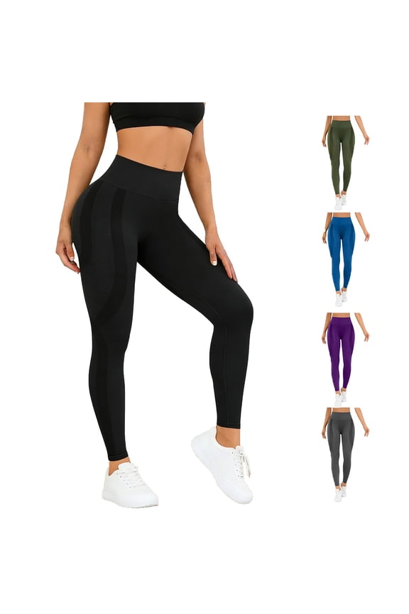 Womens Leggings Butt Lifting Leggings High Waisted Gym Workout Tummy Control Yoga Pants