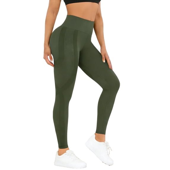 POROPL Womens Leggings Butt Lifting Leggings High Waisted Gym Workout Tummy Control Yoga Pants