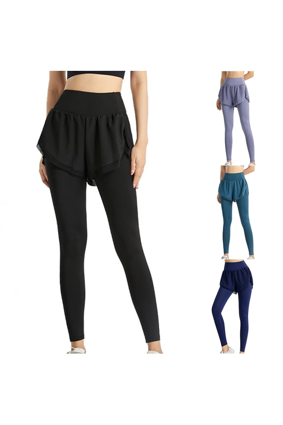 Womens Leggings with Pockets High Waisted Tight Tummy Control Leggings Stretch Yoga Athletic Workout Running