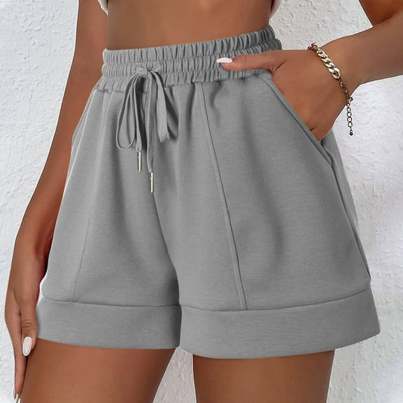 POROPL Womens Shorts Casual Sports Shorts with Pockets